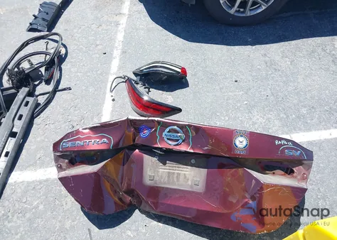 2020 Nissan Sentra Sv Xtronic Cvt from USA, damaged, VIN 3N1AB8CV4LY236961